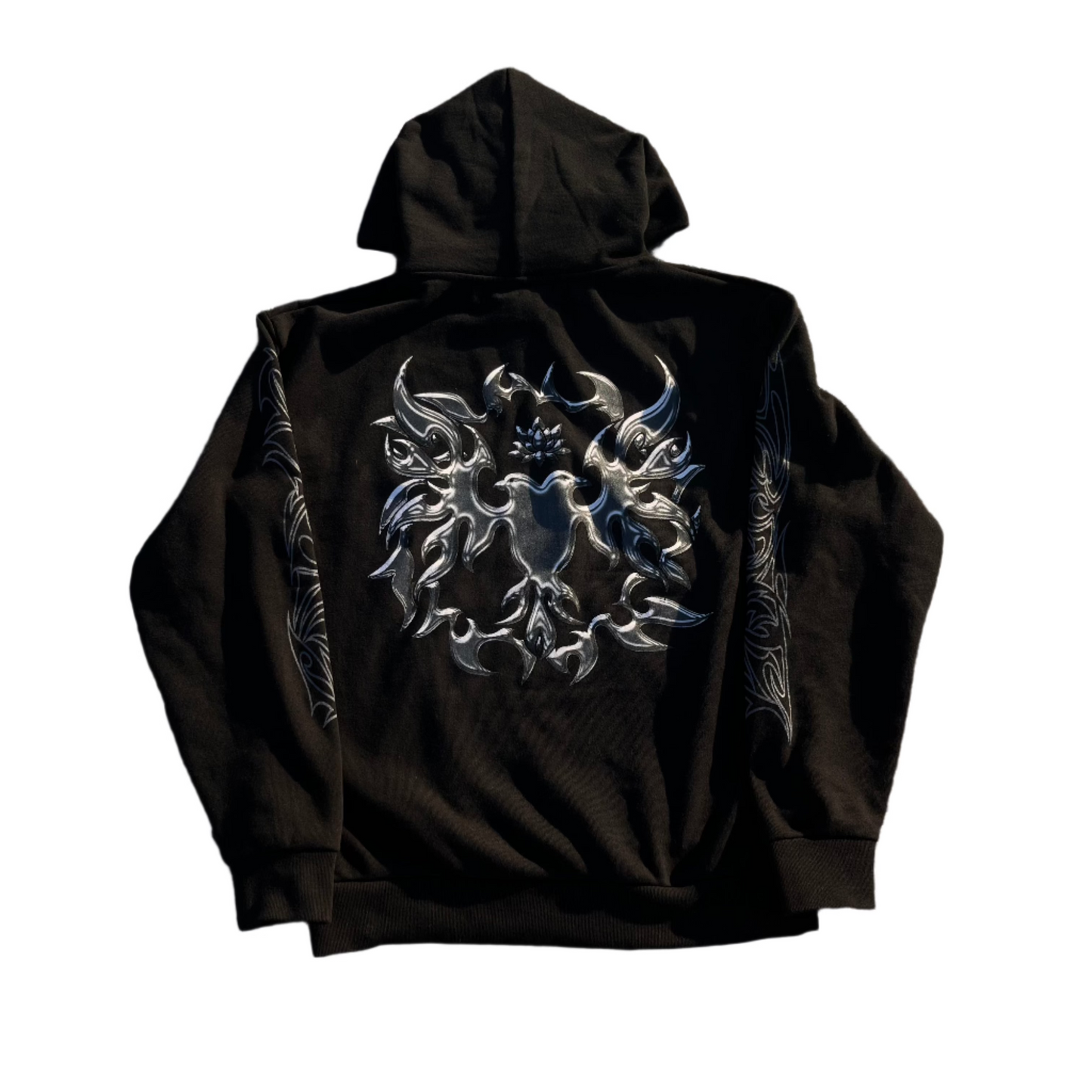 "BLACK METALLIC" Hoodie